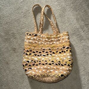 Straw Tote Bag